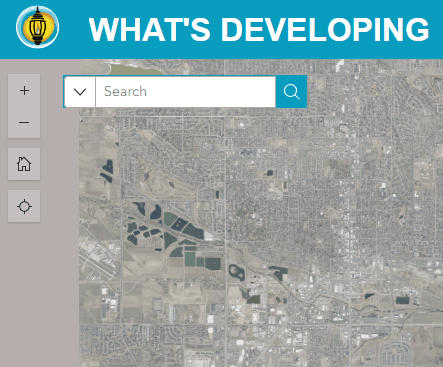 [Image Description: A snippet of the What's Developing Map page]