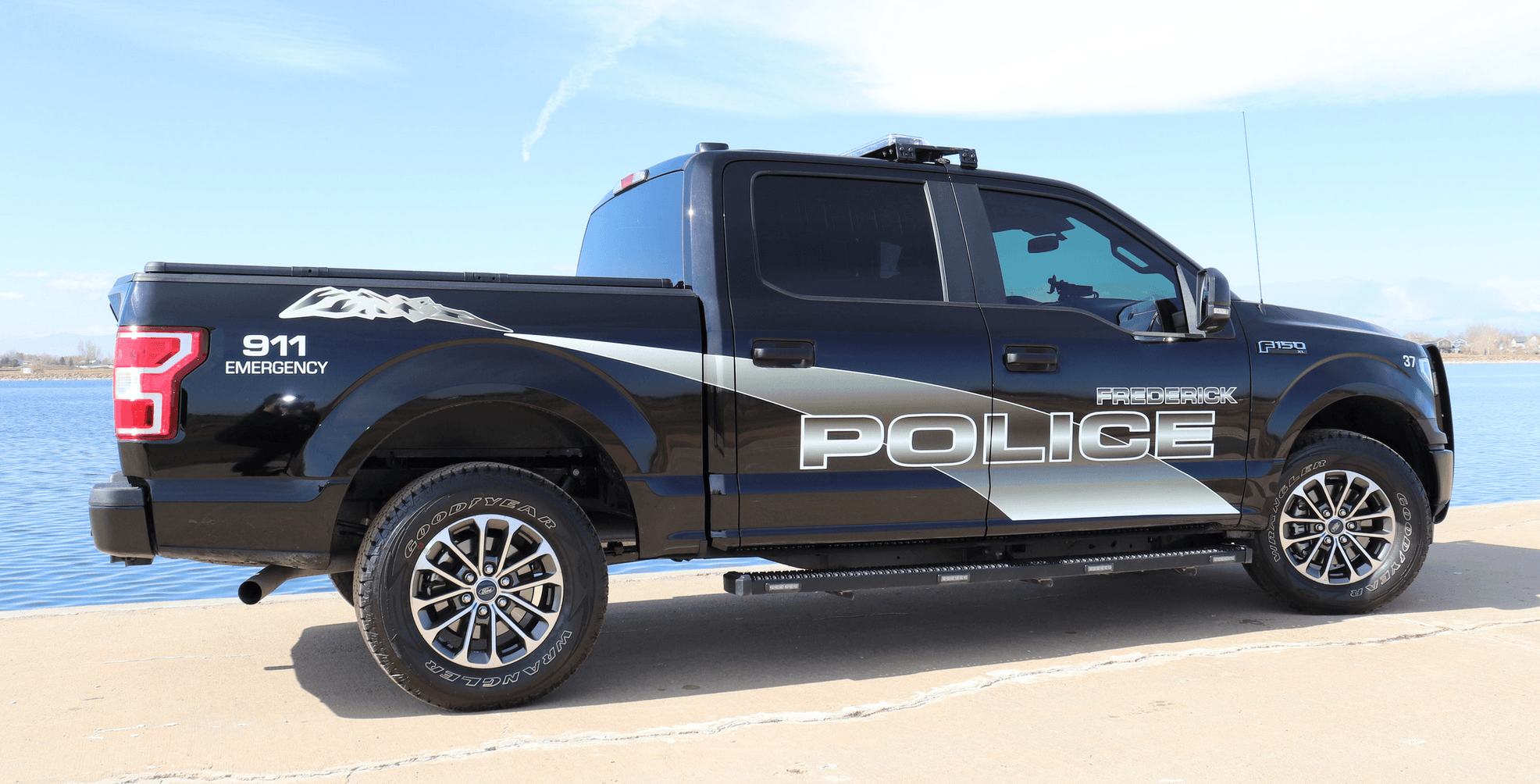 Frederick Police Truck