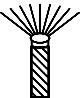 fixed-spray-nozzles BLACK